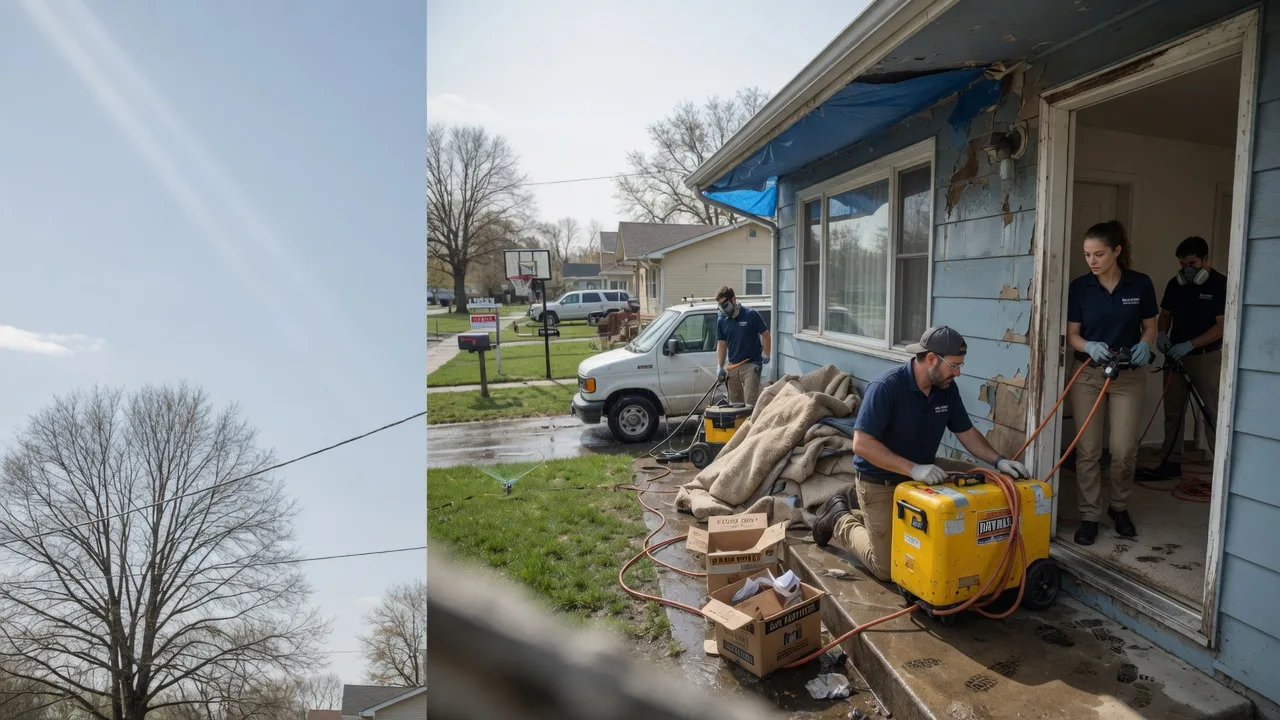 Basement Flood Cleanup in Regent, ND near me